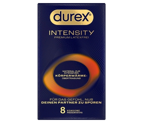 Durex Intensity Nitrile Ultra-Thin Latex-Free Intimate Protection 8 pcs
