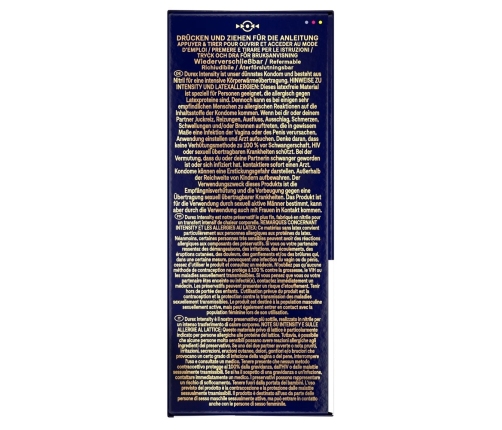 Durex Intensity Nitrile Ultra-Thin Latex-Free Condoms 20 Pack 56mm