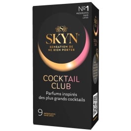 SKYN Cocktail Club Sensoprene Flavoured Latex-Free Condoms 9-Pack