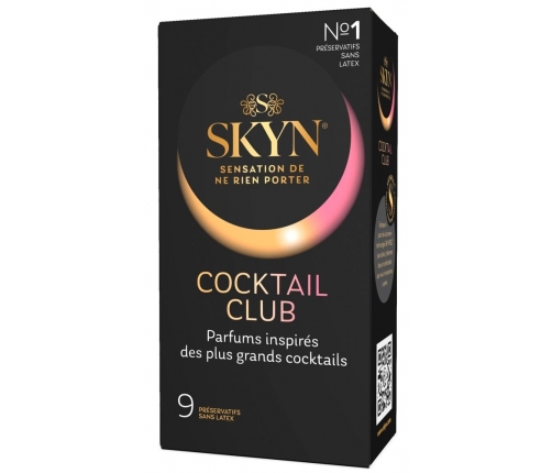 SKYN Cocktail Club Sensoprene Flavoured Latex-Free Condoms 9-Pack