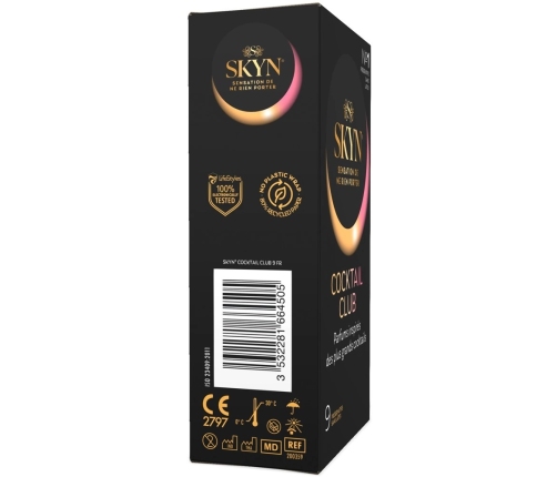 SKYN Cocktail Club Sensoprene Flavoured Latex-Free Condoms 9-Pack
