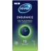Manix Endurance 10-Pack - Extended Performance Latex Condoms 53 mm