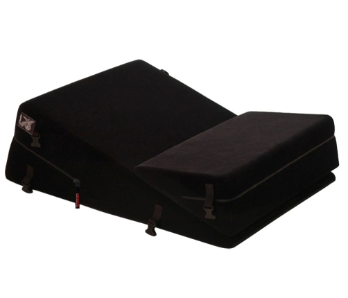 Liberator Black Label Wedge/Ramp Combo with Adjustable Restraints, Black