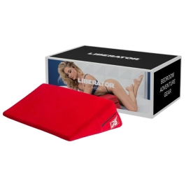 Liberator Wedge Red Ergonomic Intimate Support Cushion 61x35.5x18cm