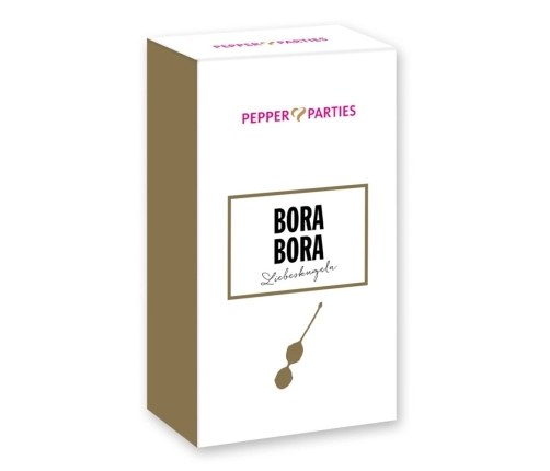 Pipedream Bora Bora Weighted Duo Pelvic Exercise Balls 94g Silicone Blue