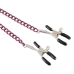 You2Toys Adjustable Nipple Clamps with Purple Chain 30cm