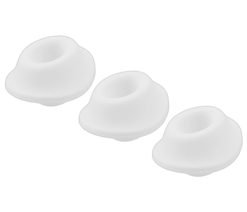 Womanizer Heads S White 3-Pack - Replacement Silicone Attachments