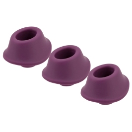 Womanizer Silicone Replacement Heads M Purple 3-Pack Universal Fit