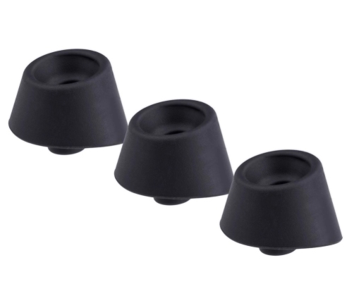 Womanizer Black Silicone Replacement Heads Size S - 3-Pack for DUO Series