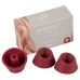 Womanizer Heads Duo Bordeaux M Replacement Attachments, 3-Pack, Silicone