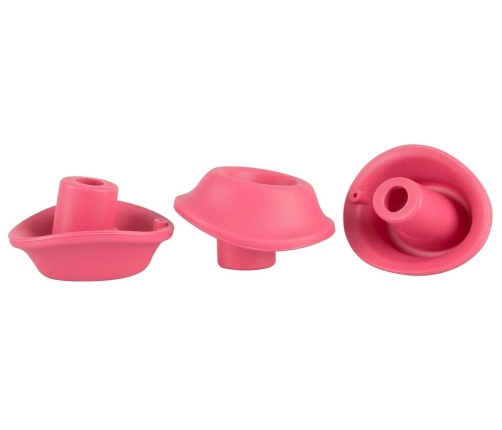 Womanizer Heads 3-Pack Size S Raspberry - Replacement Silicone Tips
