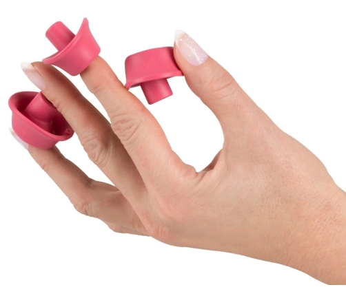 Womanizer Replacement Heads M Raspberry 3-Pack - Silicone, 15 mm