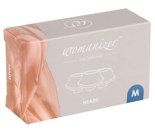 Womanizer Heads Blueberry M - Silicone Replacement Set, 3 pcs