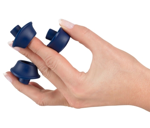 Womanizer Heads Blueberry M - Silicone Replacement Set, 3 pcs