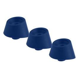 Womanizer Heads Duo Blueberry Size M 3-Pack Silicone Replacements