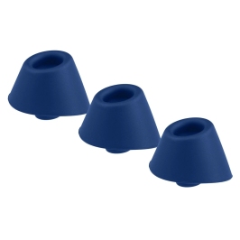 Womanizer Heads Duo Blueberry S Size Replacement Silicone 3-Pack