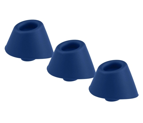 Womanizer Heads Duo Blueberry S Size Replacement Silicone 3-Pack