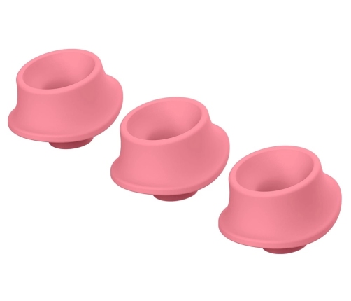 Womanizer Replacement Heads L 3-Pack - Silicone, Large, 23 mm Opening