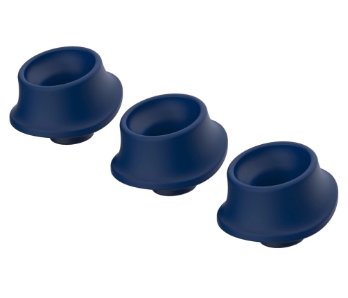 Womanizer W-Heads L Blueberry 3-Pack - Silicone Replacement System Heads