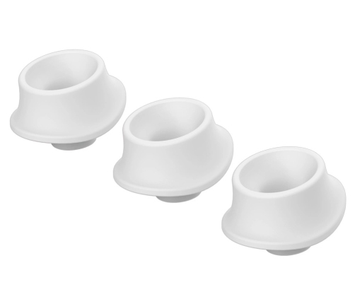 Womanizer Heads Replacement Set L White 3-Pack Silicone Accessory
