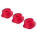 Womanizer W-Heads Replacement Silicone Heads L Red 3-Pack