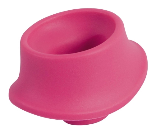 Womanizer Replacement Heads L 3-Pack - Raspberry Silicone, 23mm