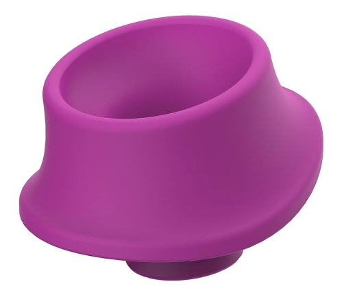 Womanizer Replacement Heads L Purple 3-Pack - Silicone, 23mm Inner Diameter