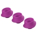 Womanizer Replacement Heads L Purple 3-Pack - Silicone, 23mm Inner Diameter