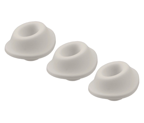 Womanizer W-Heads 3-Pack S Grey - Replacement Silicone Attachments