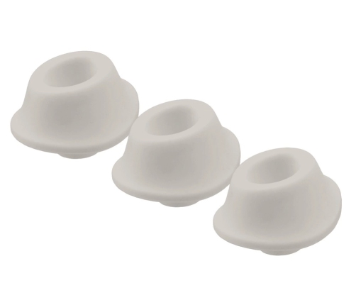 Womanizer W-Heads M Grey 3-Pack - Replacement Silicone Attachments