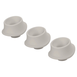 Womanizer W-Heads L Grey Attachment Set 3 pcs Silicone Accessory