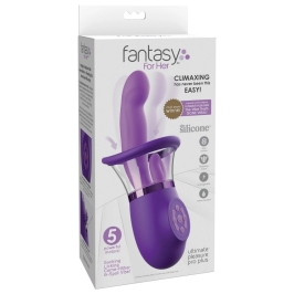 Fantasy For Her Pleasure Pro Plus Intimate System Purple 24.1 cm