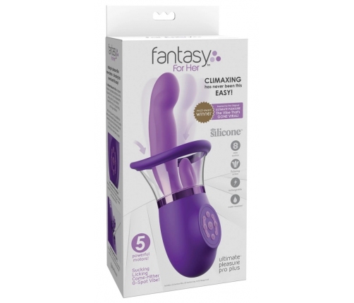 Fantasy For Her Pleasure Pro Plus Intimate System Purple 24.1 cm