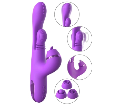 Fantasy For Her IntiMotion Pulse Pro Multi-Function Device Purple 24cm