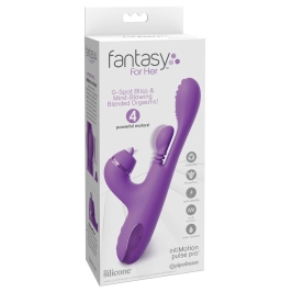 Fantasy For Her IntiMotion Pulse Pro Multi-Function Device Purple 24cm
