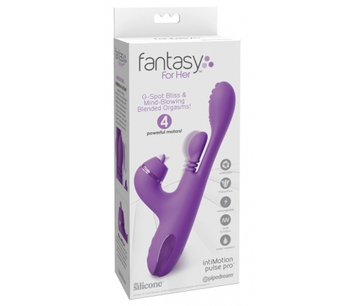 Fantasy For Her IntiMotion Pulse Pro Multi-Function Device Purple 24cm