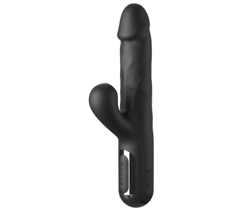 Fetish Fantasy Series Sonix Silicone Thruster Black - Multi-Function System