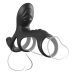 Fantasy C-Ringz Ultimate Couples Cage Max Black Silicone Intimate System
