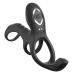 Fantasy C-Ringz Ultimate Couples Cage Max Black Silicone Intimate System