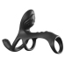 Fantasy C-Ringz Ultimate Couples Cage Max Black Silicone Intimate System