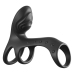 Fantasy C-Ringz Ultimate Couples Cage Pro Black Silicone Duo Vibration
