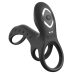 Fantasy C-Ringz Ultimate Couples Cage Pro Black Silicone Duo Vibration