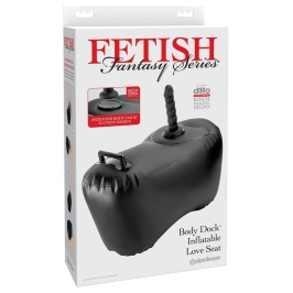 Fetish Fantasy Series Body Dock Inflatable Support Seat with Silicone Attachment