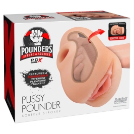 PDX Plus Squeeze Core Stroker Intimate Machine, TPE, 18 cm, Skin Touch