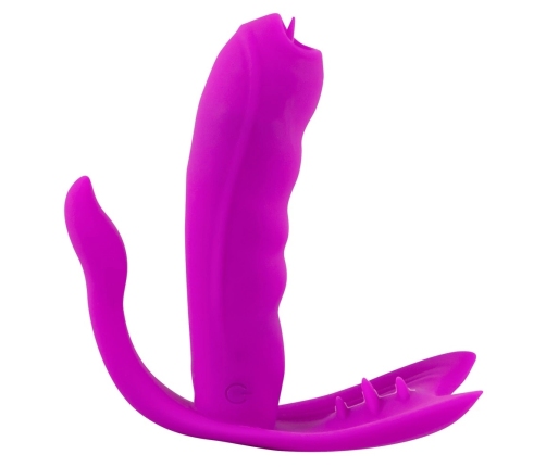 Javida Licking Panty Vibe Intimate Wearable System, Remote, Black