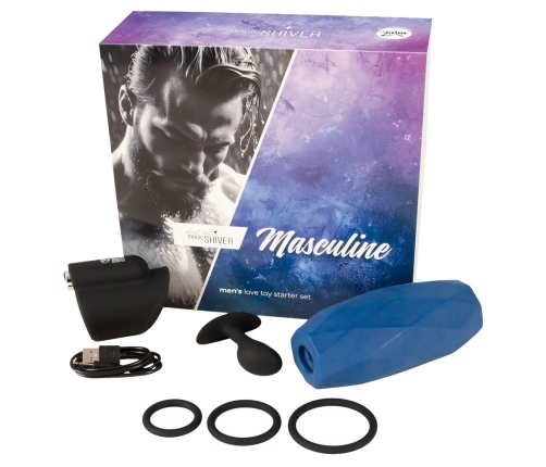 You2Toys Magic Shiver Masculine Intimate Stimulation Device, Black