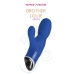 Pepper Parties Brother Louie Blue Dual Motor Silicone Vibrator 18cm