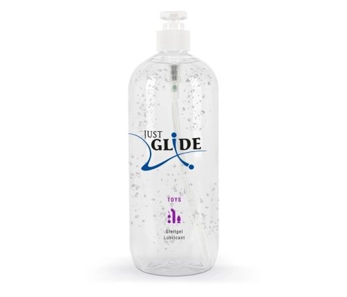 Just Glide Toylube 1000 ml - Thick Water-Based Lubricant for Accessories