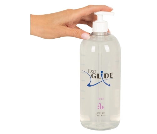 Just Glide Toylube 1000 ml - Thick Water-Based Lubricant for Accessories
