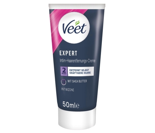 Veet Expert Intimate Hair Removal Set with Shea Butter 2x50ml